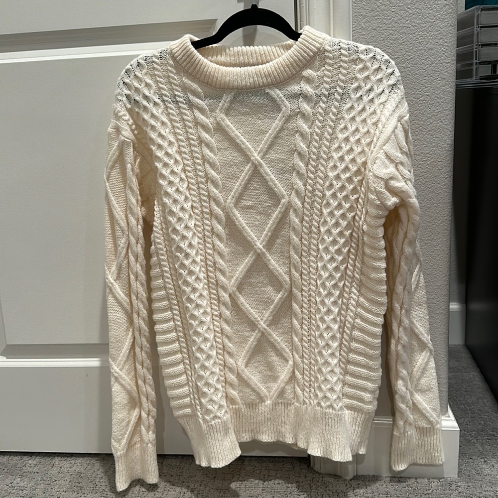 Aelfric Eden cable knit sweater